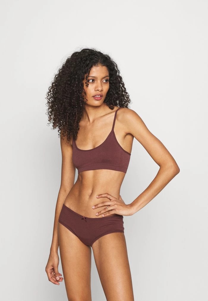 Soutien Gorge Sport ANNA FIELD Anna Field 2pp Seamless Crop Top Beige Femme | AAD-1574190